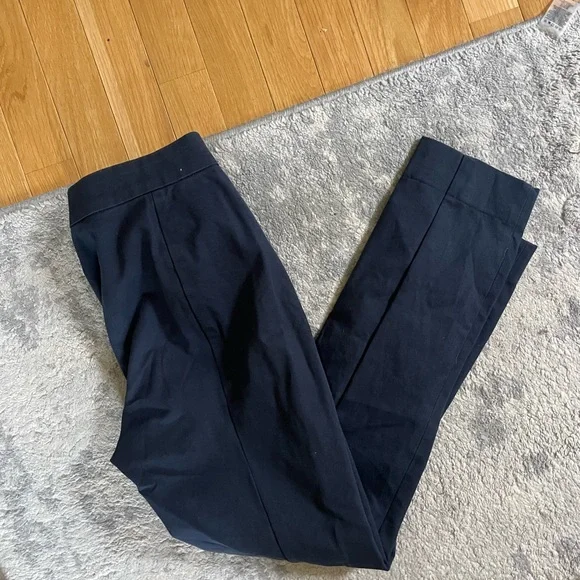 Everlane Navy Work Pants Size 2 - Picture 2 of 5